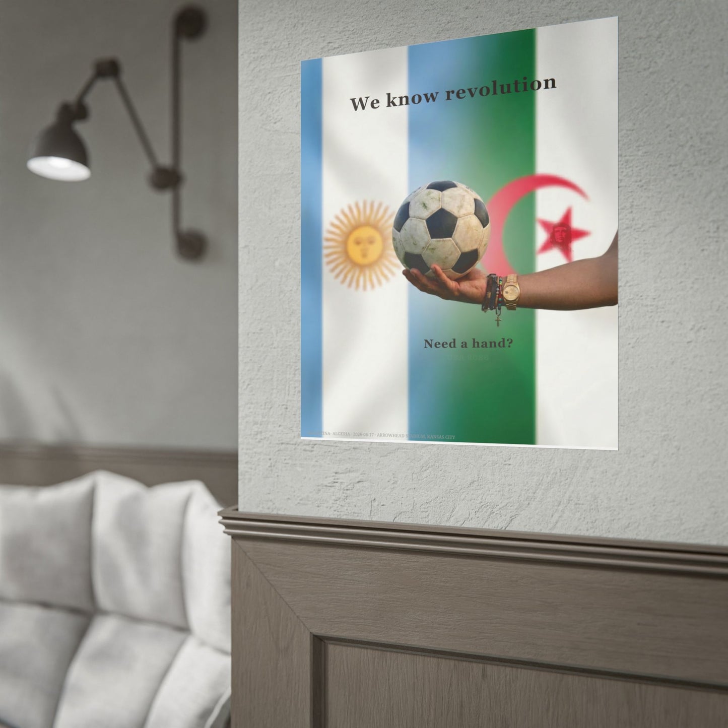 Need a hand? - Argentina vs Algeria