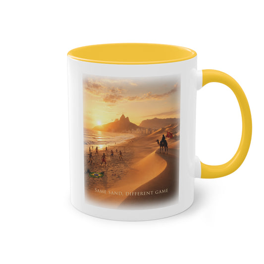 Same sand - Brazil vs Morocco