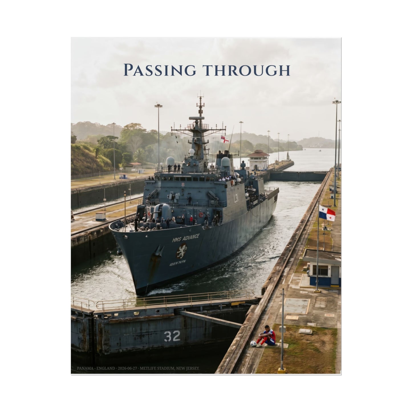 Passing through - Panama vs England