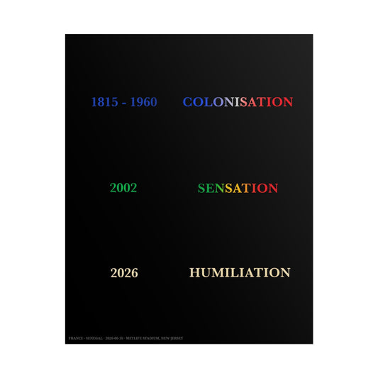 History - France vs Senegal (french edition)