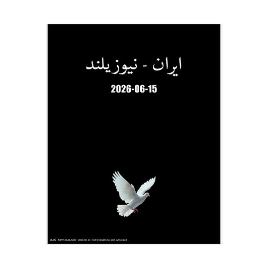 Peace dove - Iran vs New Zealand (farsi edition)