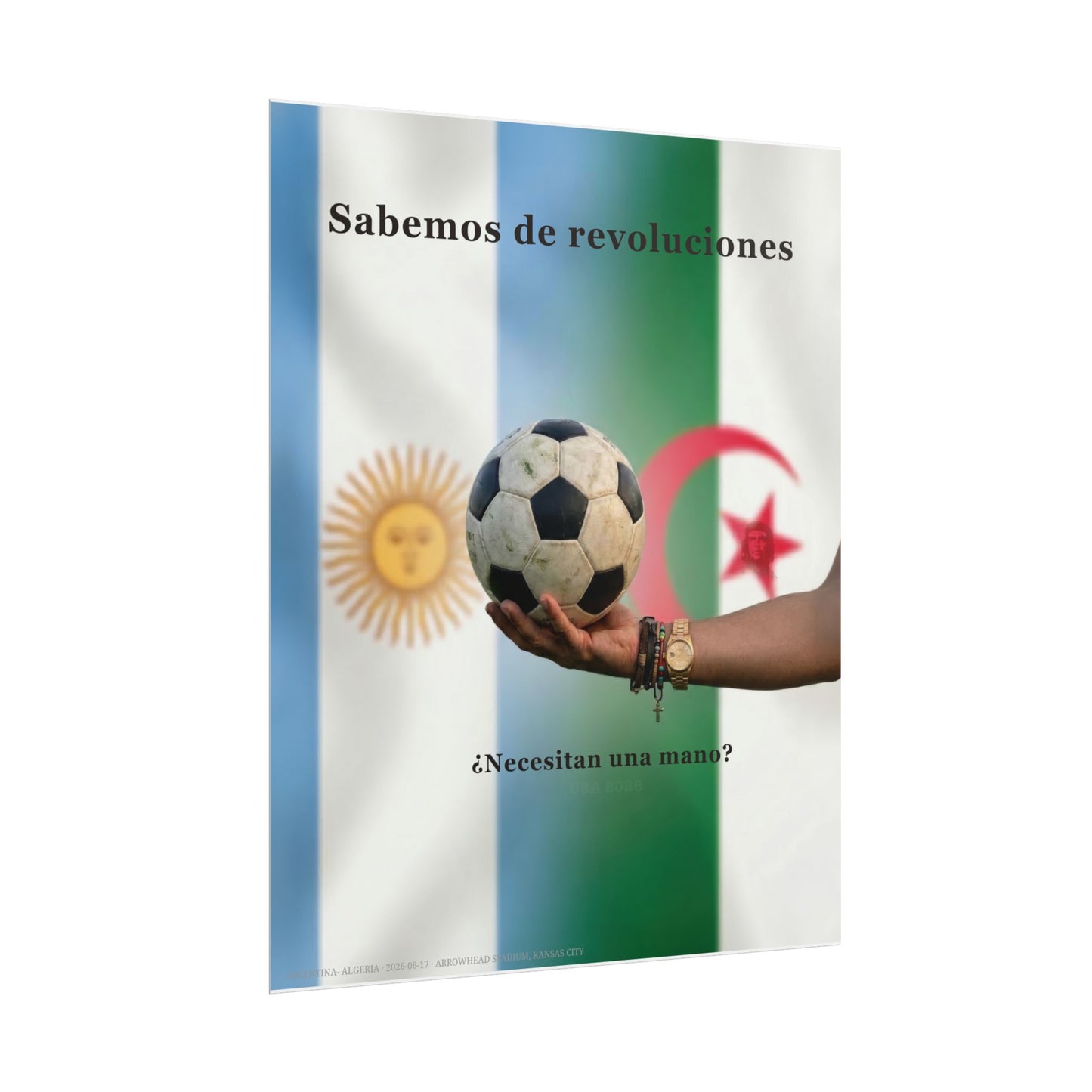 Need a hand? - Argentina vs Algeria (spanish edition)