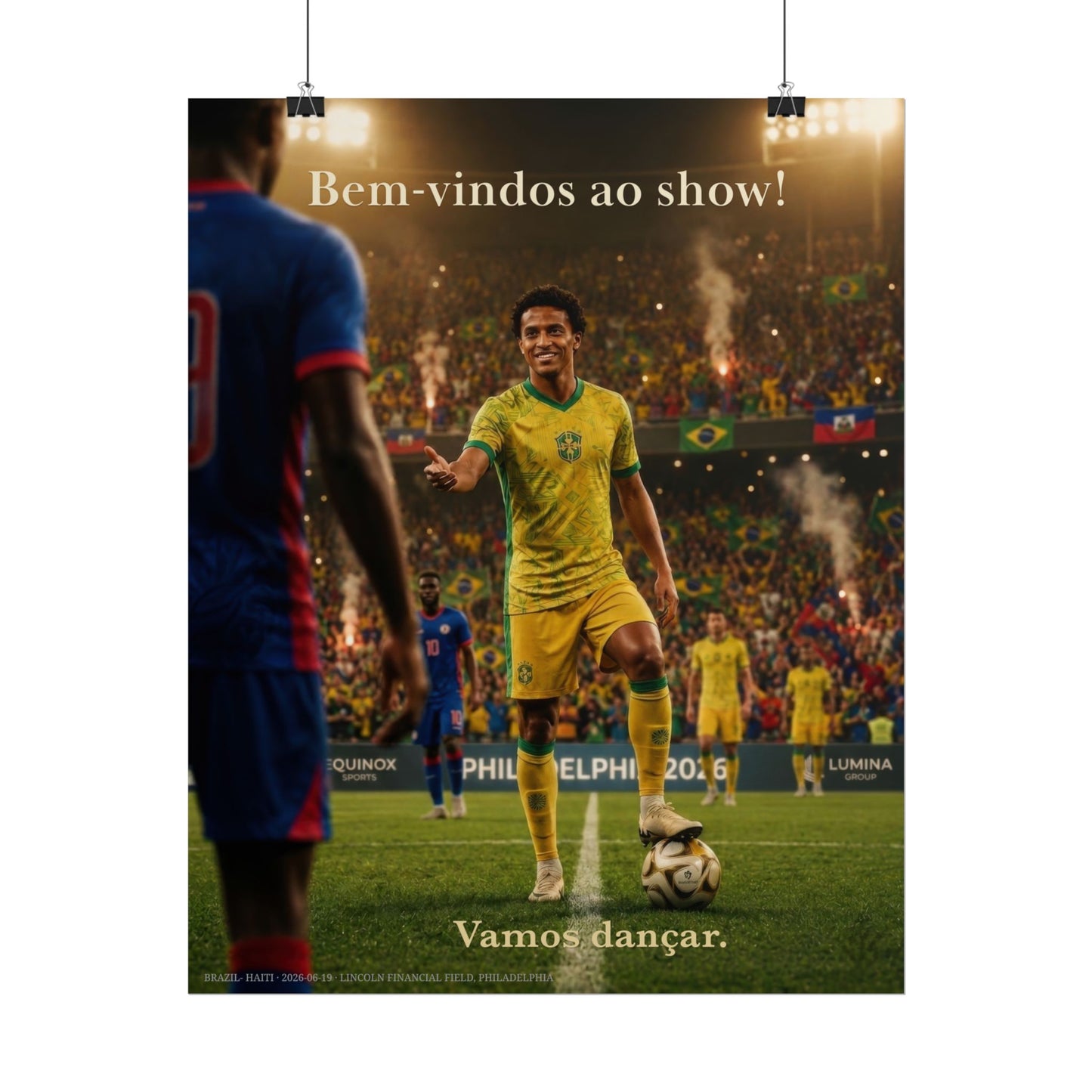 Vamos dançar - Brazil vs Haiti (portuguese edition)