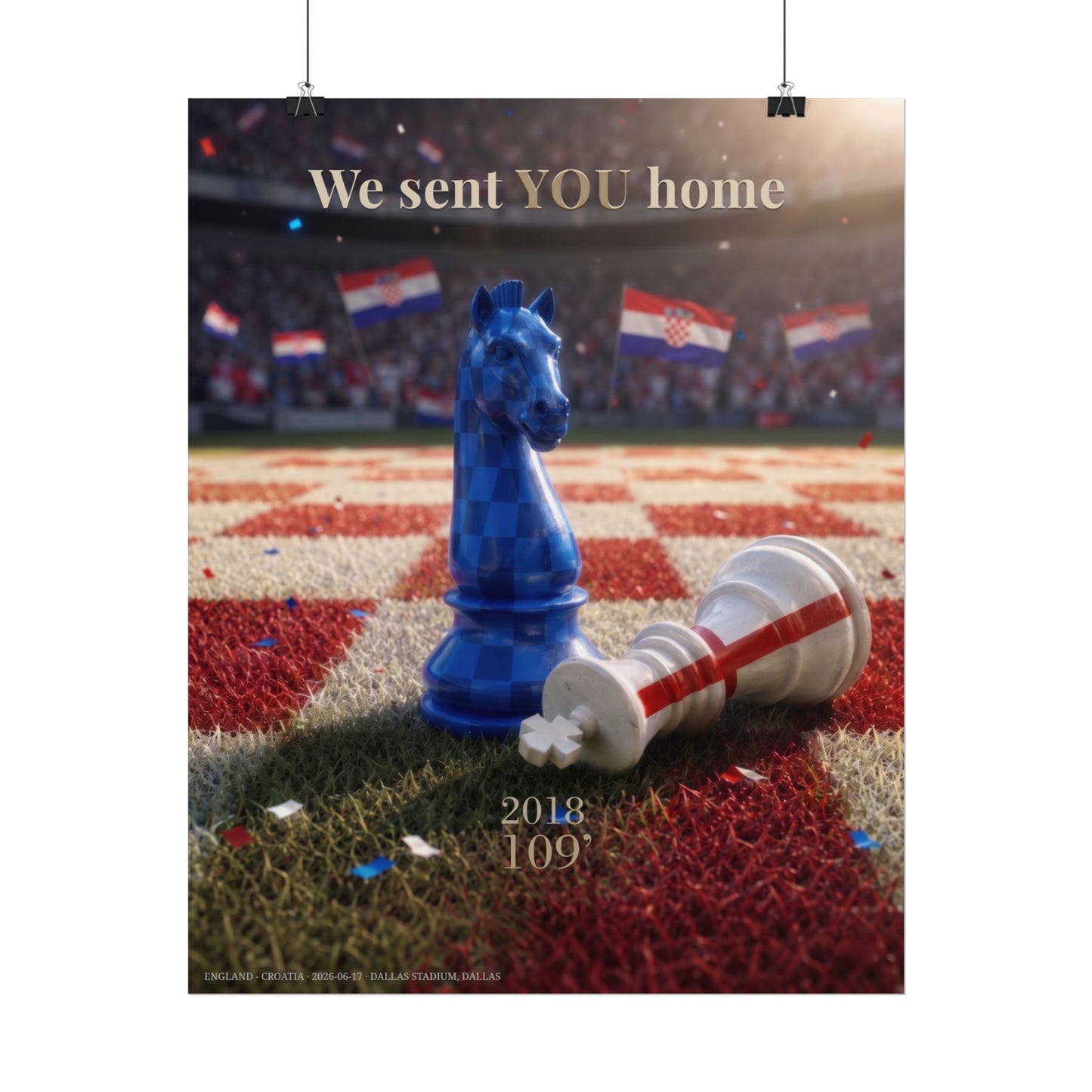 We sent YOU home - England vs Croatia