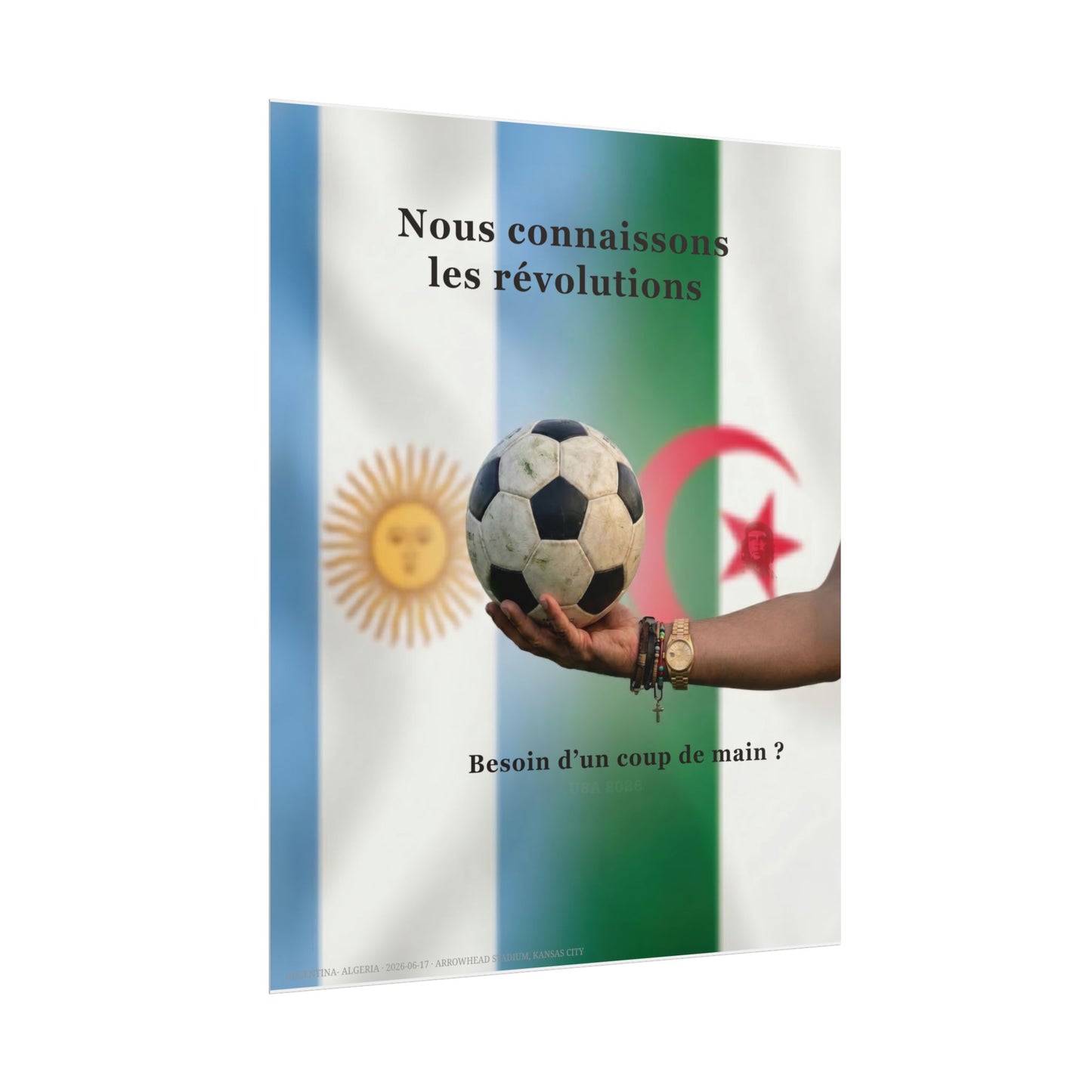 Need a hand? - Argentina vs Algeria (french edition)