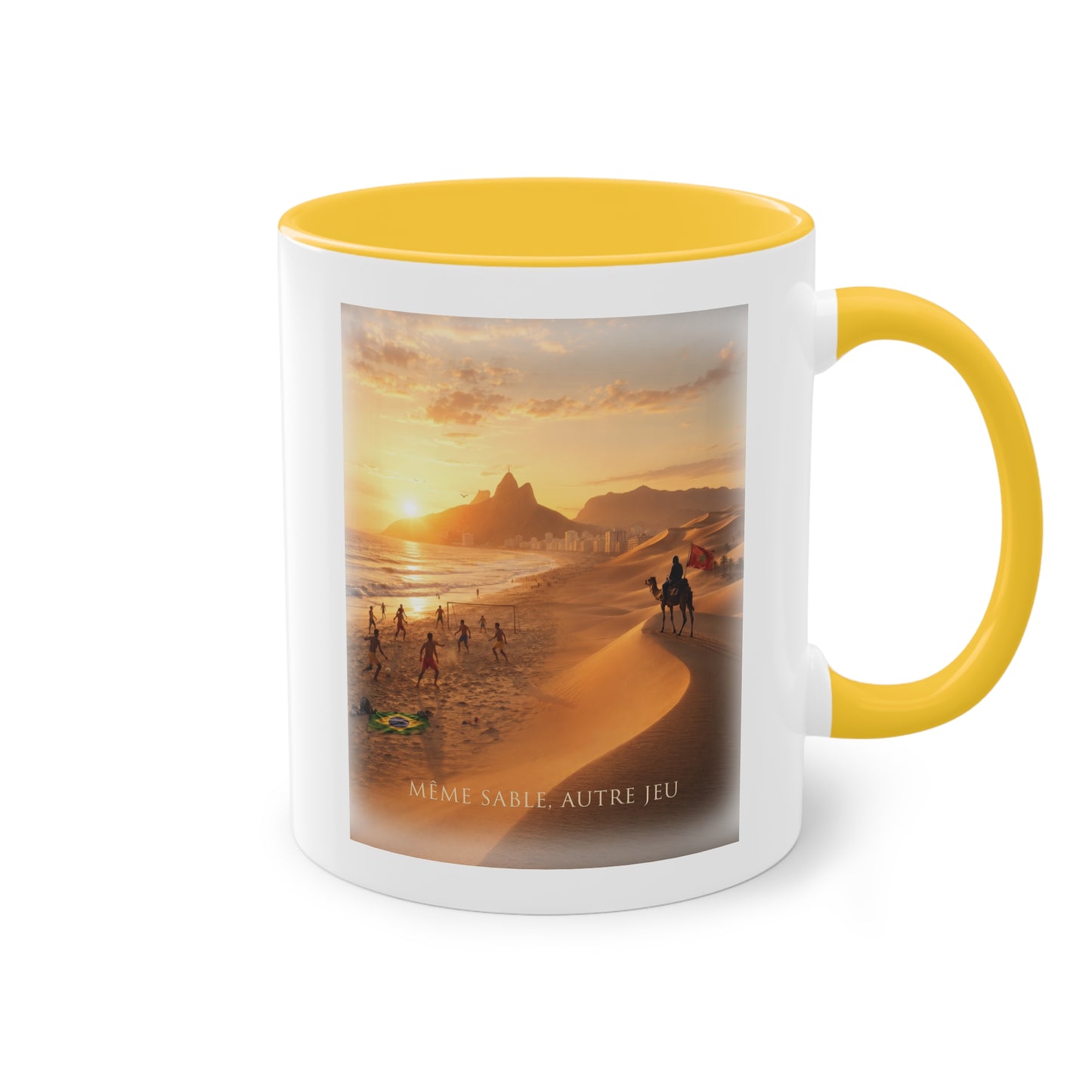 Same sand - Brazil vs Morocco (french edition)
