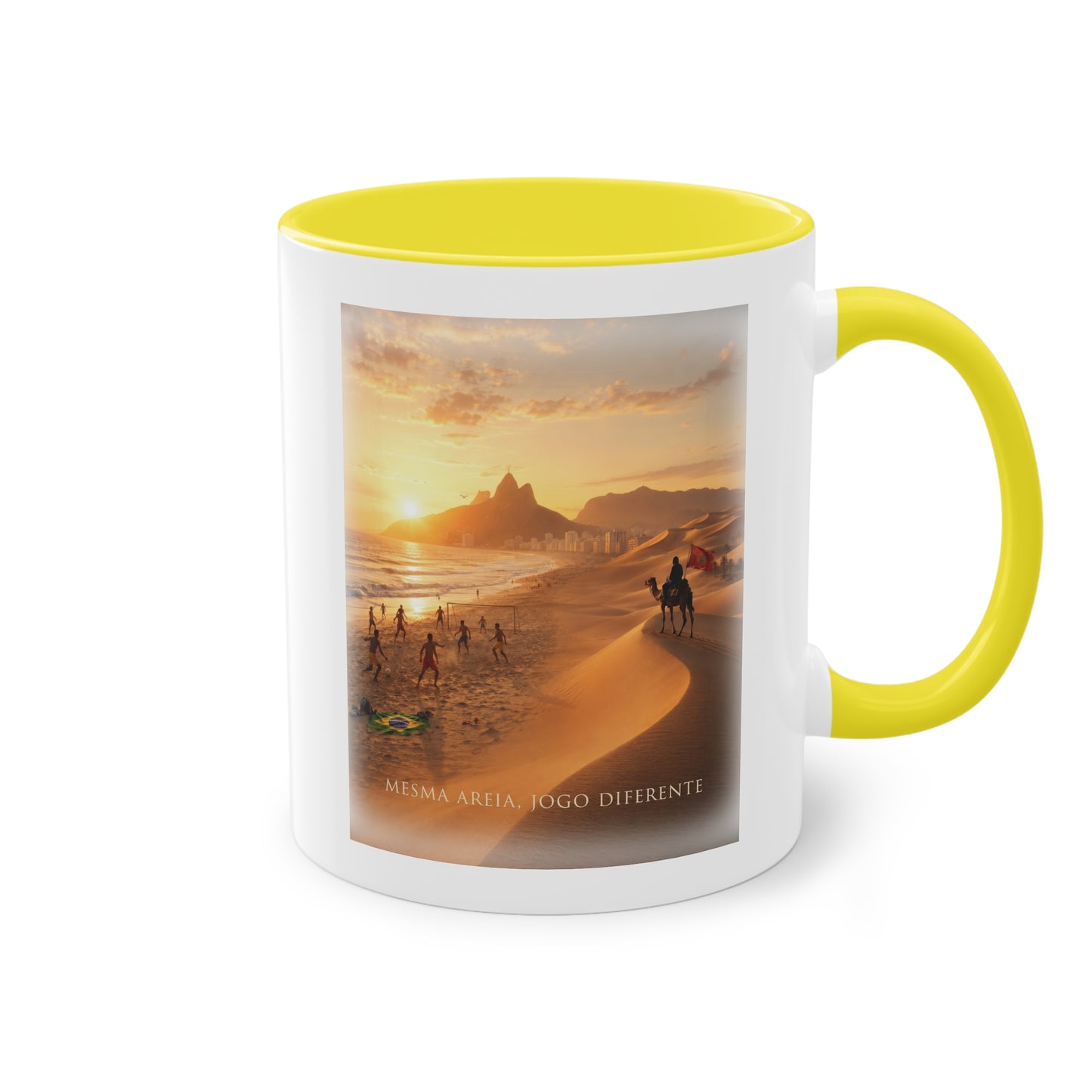Same sand - Brazil vs Morocco (portuguese edition)