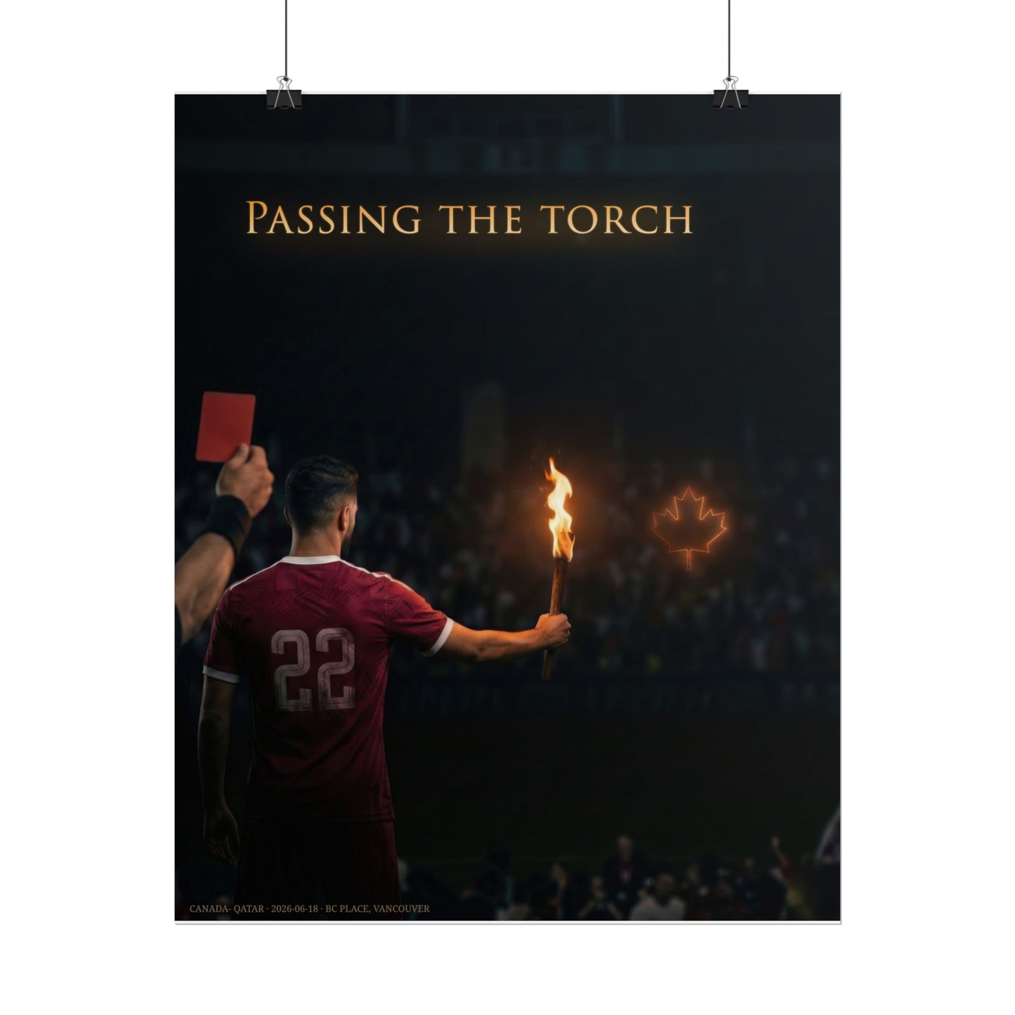 Passing the torch - Canada vs Qatar