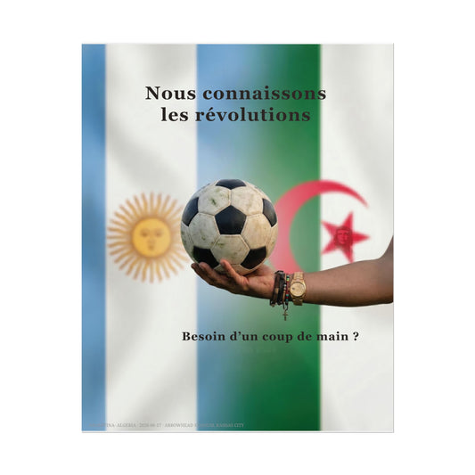 Need a hand? - Argentina vs Algeria (french edition)