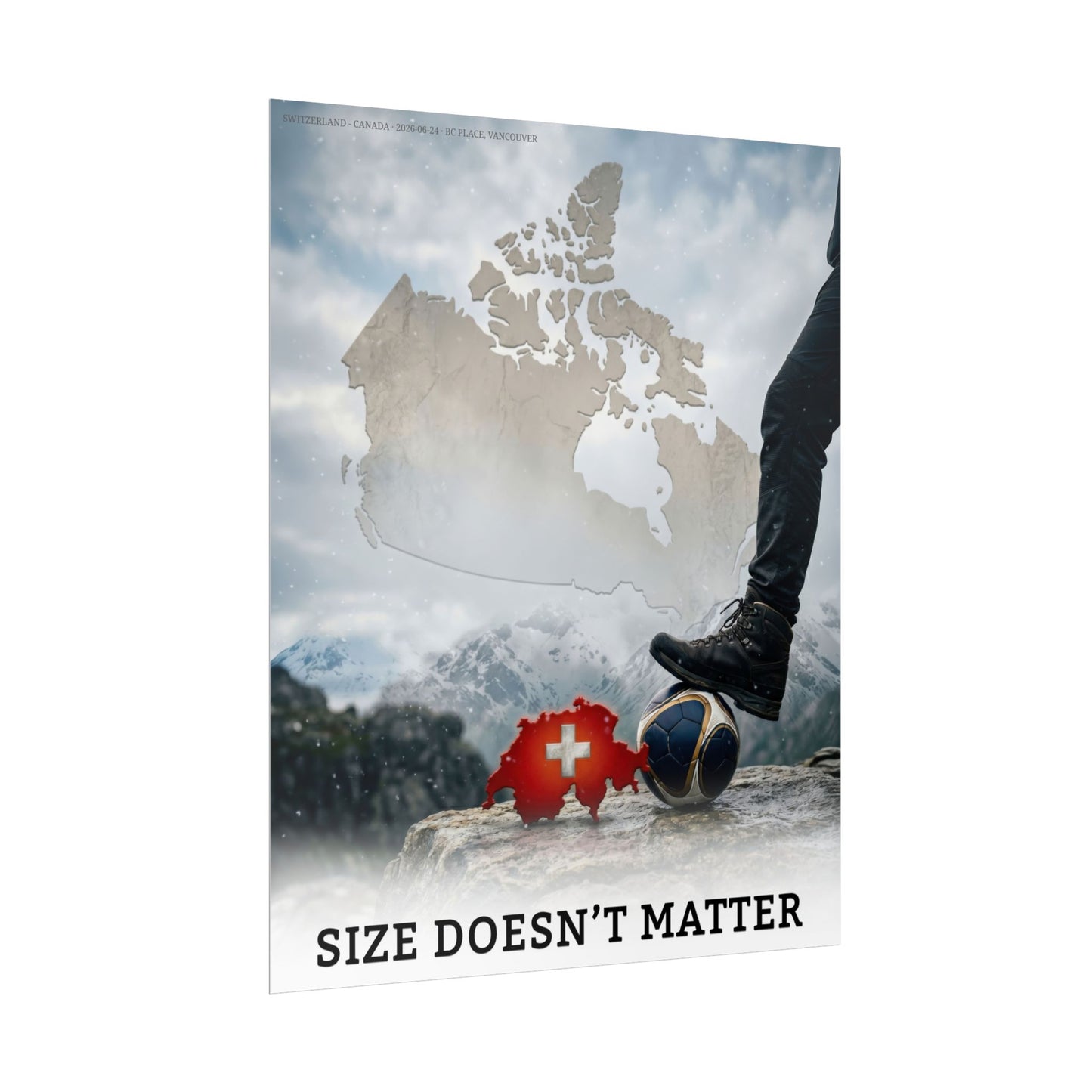 Size doesn't matter (white) - Switzerland vs Canada