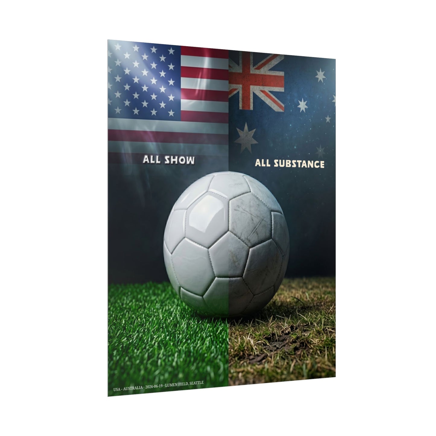 All show, all substance - USA vs Australia