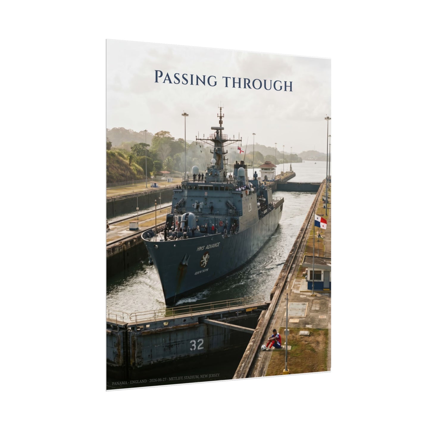 Passing through - Panama vs England