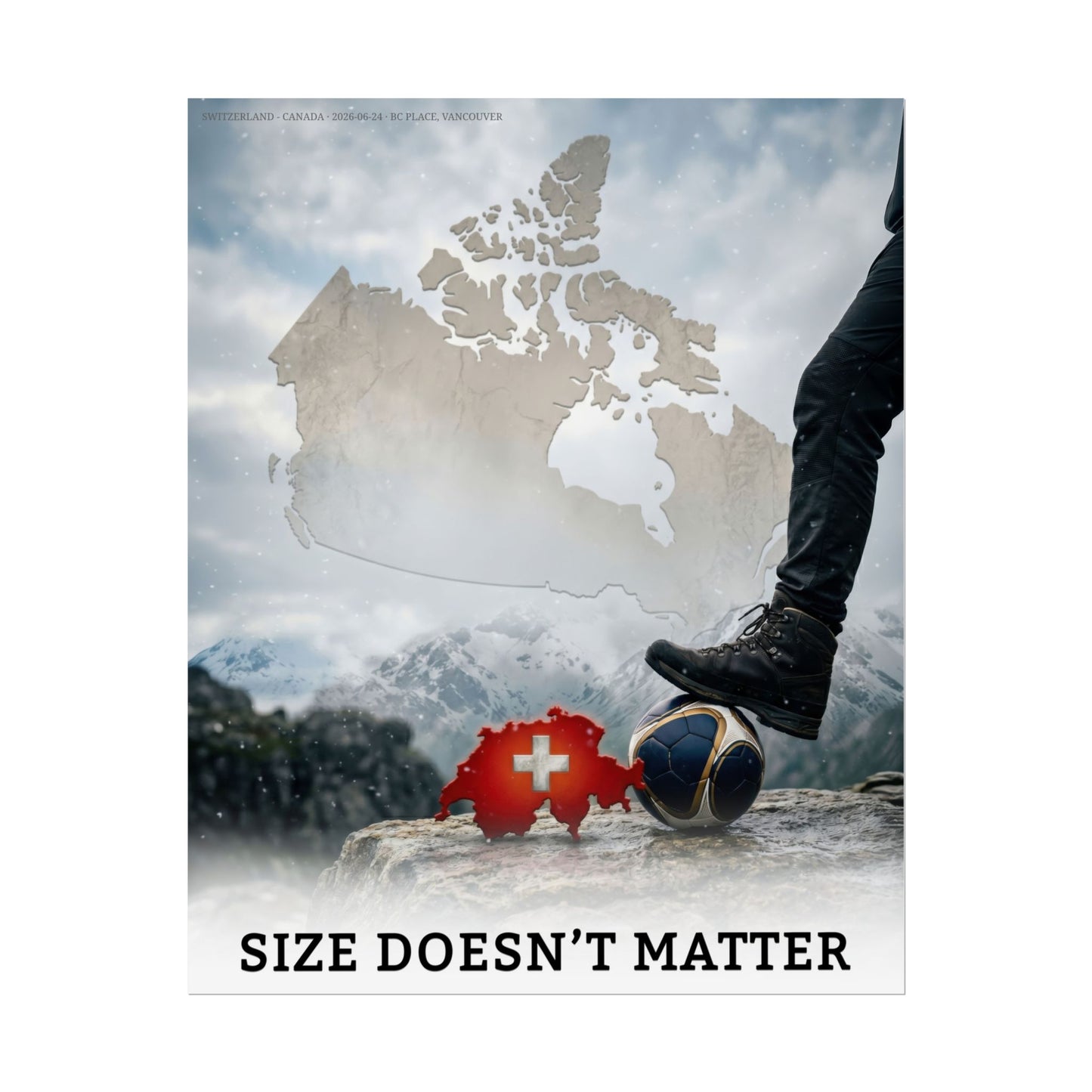 Size doesn't matter (white) - Switzerland vs Canada