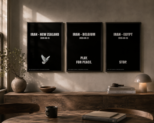Iran 2026 Group Stage Poster Collection